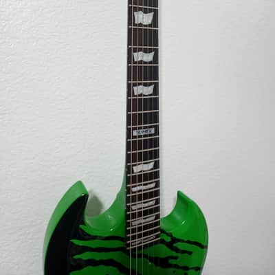 *RARE* ESP LTD Viper 2015 "Slimer" Tony Perry PTV Pierce The Veil Signature Electric Guitar -- Limited Edition Sam Ash Exclusive image 5