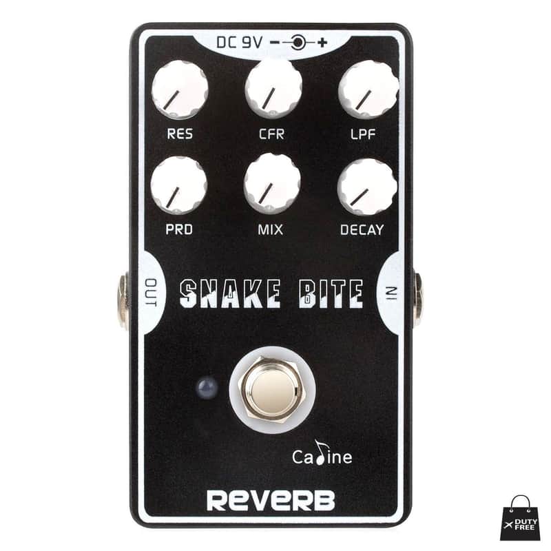 CALINE CP-26 Snake Bite Reverb Excellent Ambience lot's of control Digital Reverb/Delay 6000ms image 1