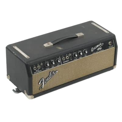 Vintage Fender Bassman Black Panel Head Owned by Miguel Briseño of Lord Huron image 2
