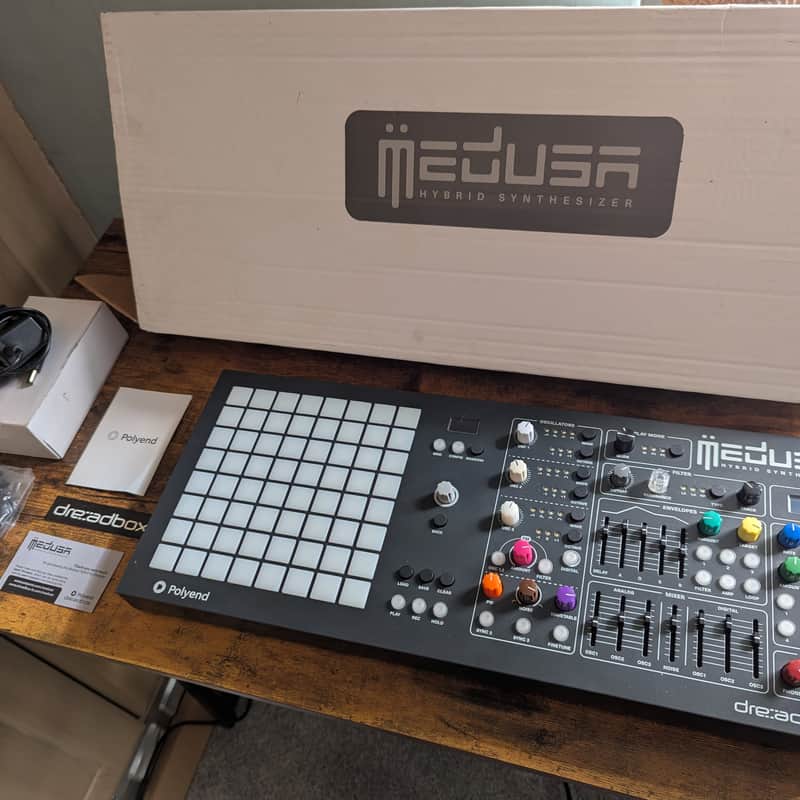2018 – 2021 Polyend Dreadbox Medusa Hybrid Synthesizer Black