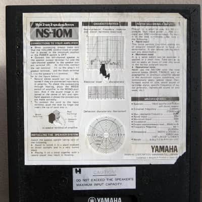 Yamaha NS-10m image 6