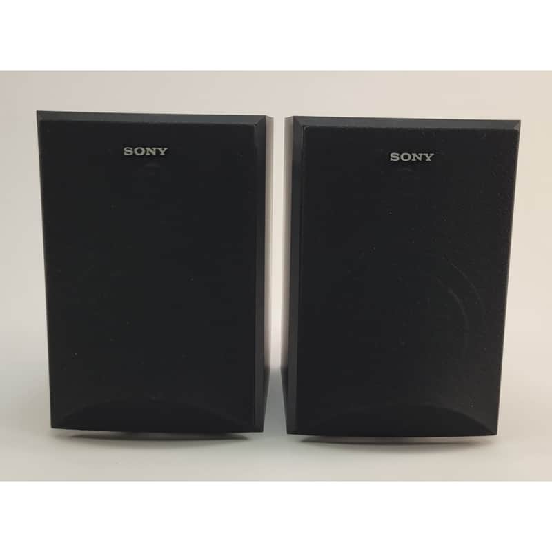 Sony SS MB105 Bookshelf Speakers Pair - Black - Tested image 1