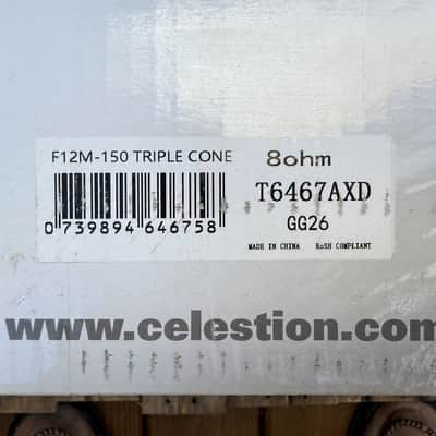 Celestion F12M-150 12" 150-Watt 8ohm Full Range Live Response Speaker #2 image 5