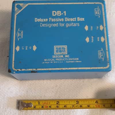 1970's Sescom DB-1 Deluxe Passive Direct Box for Guitars Vintage image 2