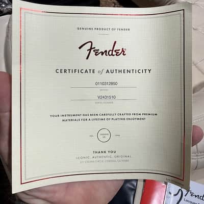 Fender Telecaster American Vintage II '51 Blackguard 2024 - As New w/COA, case candy & all paperwork ! image 11