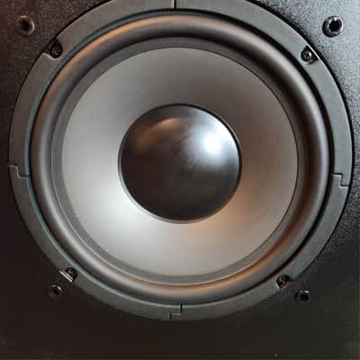 Polk Polk Audio PSW202  compact  10-inch powered subwoofer. 90s  - Black image 5