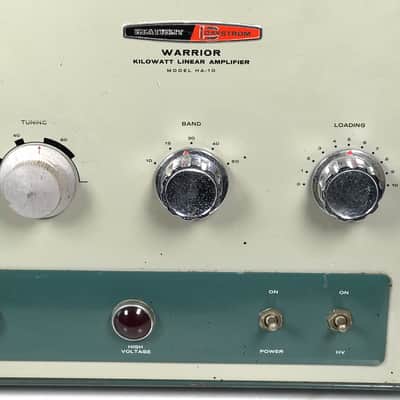Heathkit Daystrom Warrior HA-10 Tube Linear Amplifier image 5