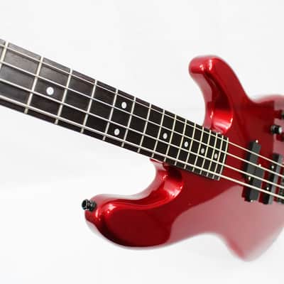 1989 Fender Contemporary Power Jazz Bass Special - Candy Apple Red image 9