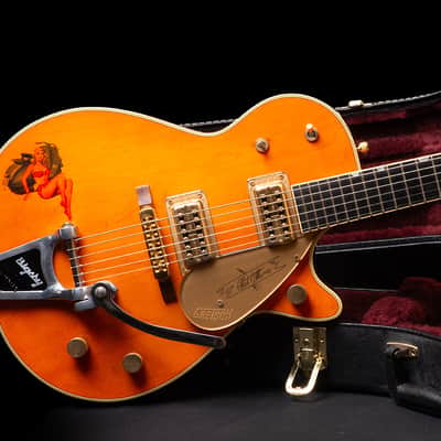 Gretsch 6121 Chet Atkins 2008 - Orange Stain image 2