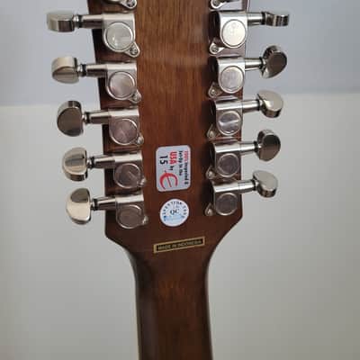 Epiphone Songmaker DR-212 Natural, 2016 w/Epiphone Hard Case image 7