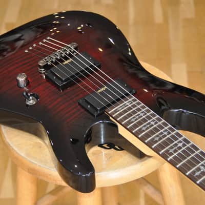 SCHECTER Demon 6 Crimson Red Burst / Demon-6 / WI21053588 image 5