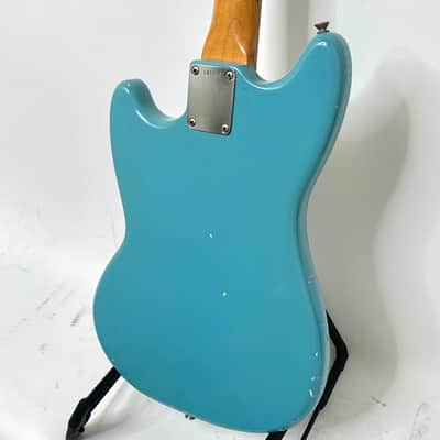 Fender Mustang L Series Pre CBS Kluson Tuners 1965 - Daphne Blue image 3