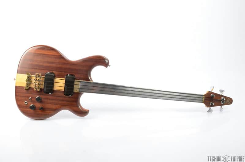 1984 ALEMBIC Spoiler Electric Bass w/ 4 Novatone Magnet Fretboards & Case #26856 image 1