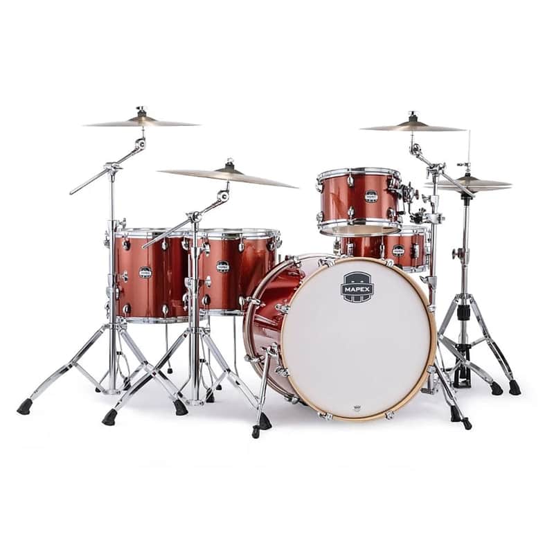 Mapex MA529SF Mars Birch 10x7/12x8/16x14/22x18/14x6.5" 5pc Rock Shell Pack image 1