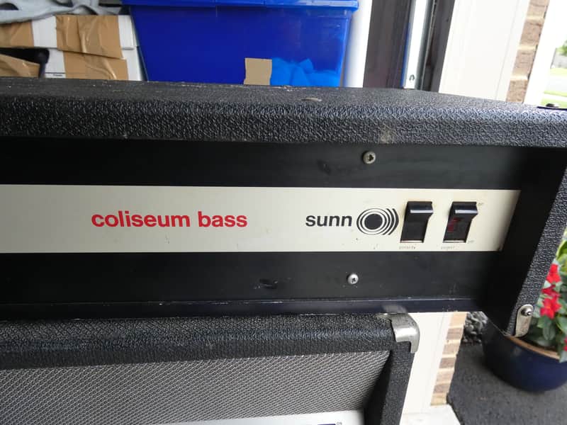 Sunn Coliseum Bass Head 1970s Bild 1