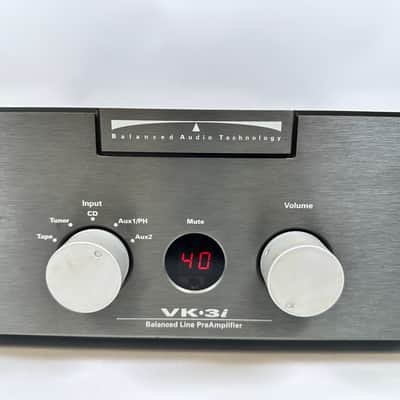 BAT VK-3i Vacuum Tube Stereo Balanced/RCA Preamplifier image 3