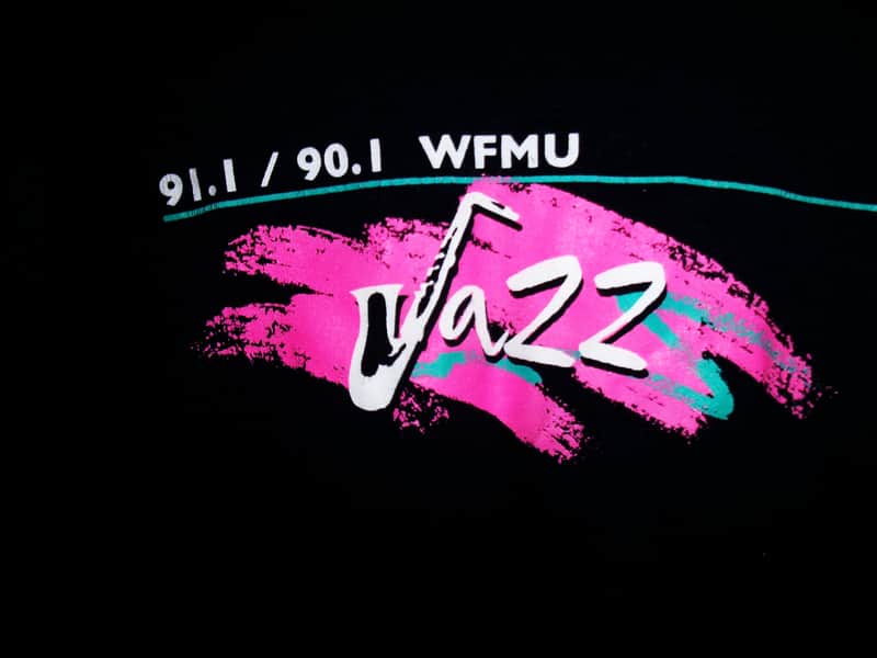 wfmu fm radio 91.1 jazz new jersey usa 25" s woman tee - jazz indie rock punk blues folk avant garde image 1