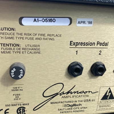 Johnson Johnson Amplification Millenium Stereo 150 Combo Amp With Built In Fx Black image 4