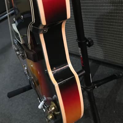 Aria Twelve String Violin Guitar 1960-70s - Burst image 4