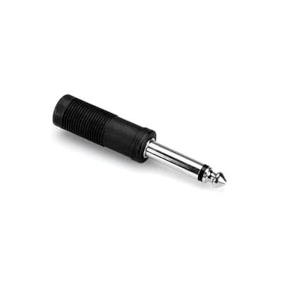 Hosa GPP-290 Convertor (1/4" TRS Jack - 1/4" TS Jack) image 2