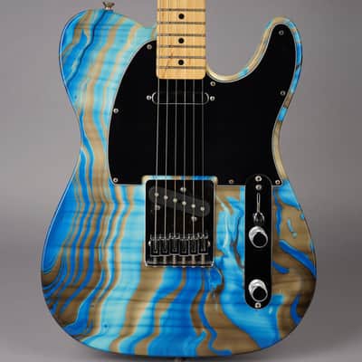 Fender FSR Swirl Telecaster Standard - Limited Edition - 2013 - Blue Swirl image 1