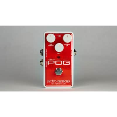 Electro-Harmonix Nano POG Polyphonic Octave Generator Pedal with Guitar, Bass, and Organ Sound Recreation image 5