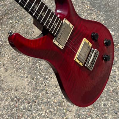 2004 USA Paul Reed Smith PRS Custom 22 in Ruby Red with Chevron 10 Top w/ case Dragon II image 15