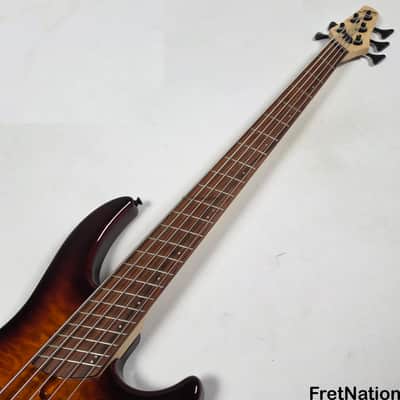 Dingwall Combustion C3 5-String Vintage Burst w/ Pau Ferro Fingerboard 9.38lbs 19474B B-Stock image 13