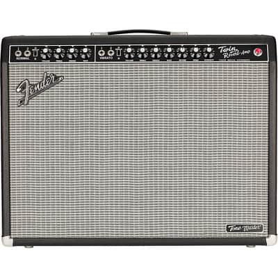Fender Tone Master Twin Reverb 200W 2x12 Guitar Combo Amp Regular Black