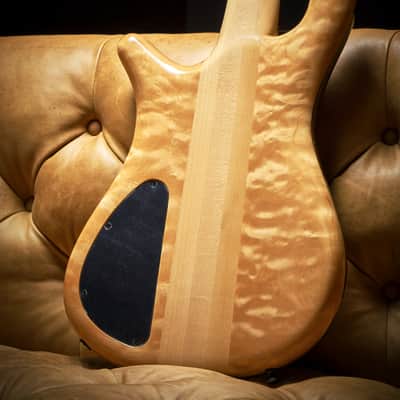 Spector NS-5XL – Myrtle Burl & Maple – Woodstock Custom Collection image 4