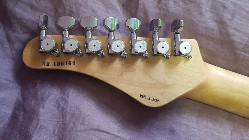 Schecter Japan AR-07 ~ 7-String Jaguar Style | Reverb