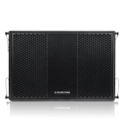 ZS-118SP210BP4C | ZETHUS Series Powered Line Array Set with 18-inch Line Array Subwoofer, 4x Dual 10-inch Line Array Speakers, Caster Board, Black image 5