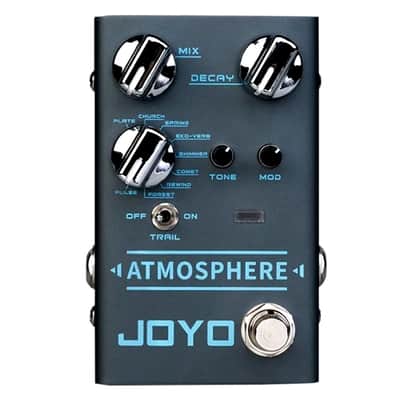 JOYO R Series R-14 ATMOSPHERE 9 Mode Multi Reverb Guitar Effect Pedal, FREE PICK + HOLDER+ FREE SHIP USA image 2