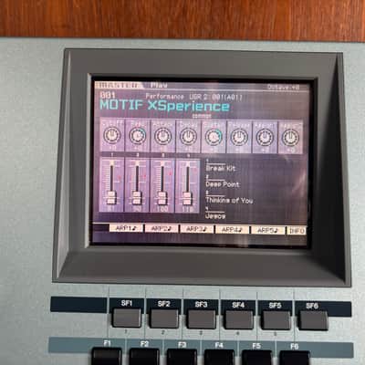 Yamaha MOTIF XS7 - 76-Key Music Production Synthesizer Workstation Keyboard w/ case image 4