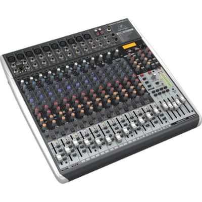 Behringer XENYX QX2442USB Premium Analog 24-Input Mixer with Multi-FX and USB/Audio Interface (Wireless Ready) image 1