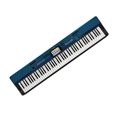 Casio PX560BE 88-Key Digital Stage Piano (Blue) Bundle with Professional Monitor Headphones (Black), and Adjustable Double X Keyboard Stand, X-Style Keyboard Bench, and TRS Cables (6 Items) image 8