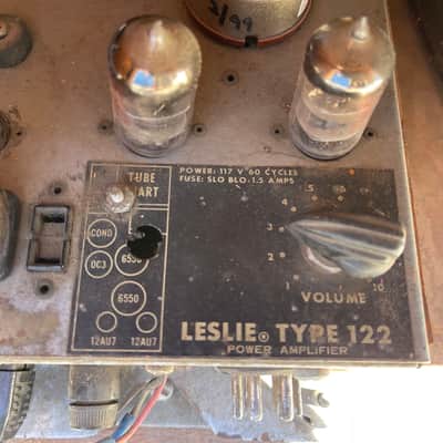 Leslie 122/21h Cabinet- 1970s 21h Cab, 122 Guts image 10
