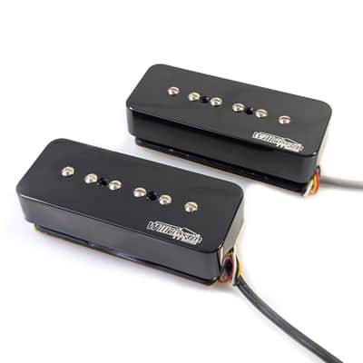 Fuzzy Duck™ Black Series Single Coil Pickups for Stratocasters (Middle) - Cream with Logo image 8
