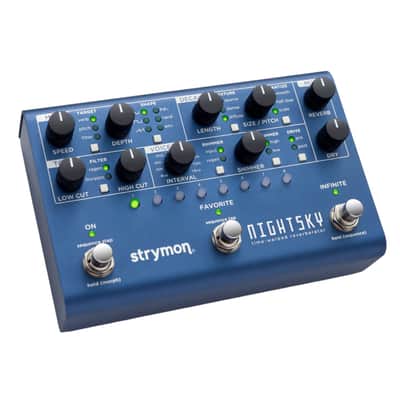 New Strymon Nightsky Time-Warped Reverberator Pedal Black image 3