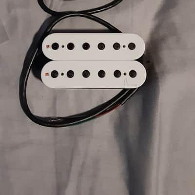 Instrumental Pickups Sfty4/ Decomp Set 2023 - White Coils w/Black Poles image 1