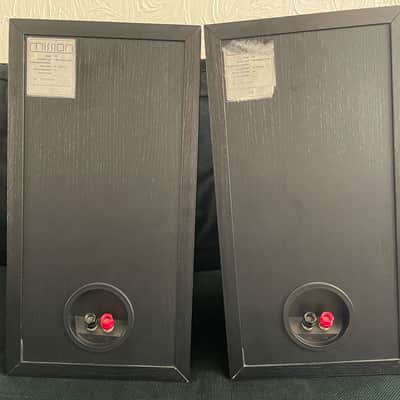 Mission 730 2-Way Reflex-Loaded Speakers Mid-90's - Black image 5