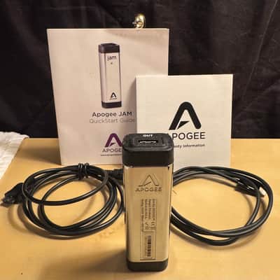 Apogee Jam 96K USB Guitar Interface 2010s - Silver / Black image 2