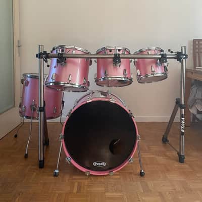 Tama Granstar année 90 - Rhodoïd Cherry rose image 4