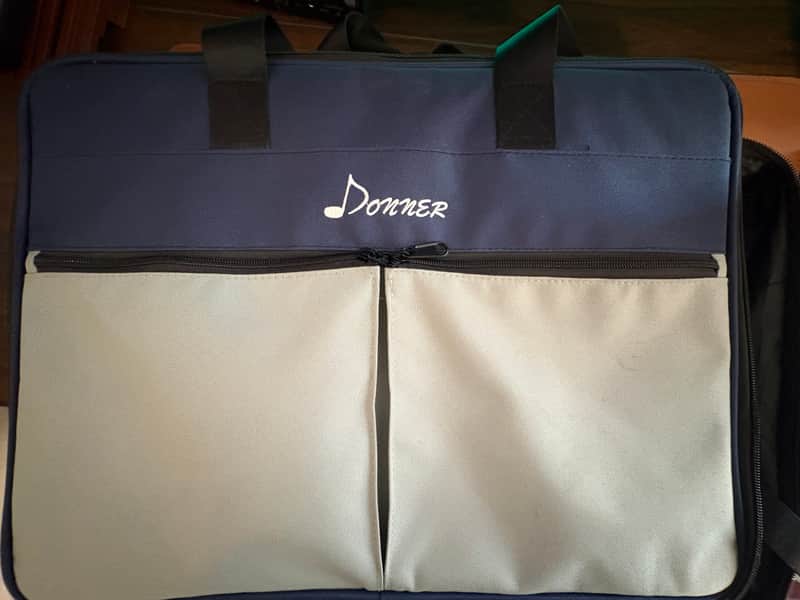 DB-3 Donner Pedal board and Case - black image 1