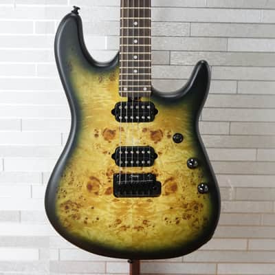 Sterling Jason Richardson 6 Signature Cutlass - Natural Poplar Burst - With Gig Bag image 1