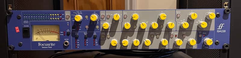 Focusrite ISA 220 Session Pack Channel Strip 2002 - 2010 - Blue image 1