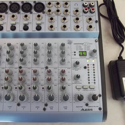 Alesis MultiMix 8 USB 8-Channel PA/ Mic Mixer W/ New Power Supply image 1