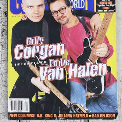 Peavey Flat Top Prototype Wolfgang Eddie Van Halen Owned EVH Guitar w Magazine image 17