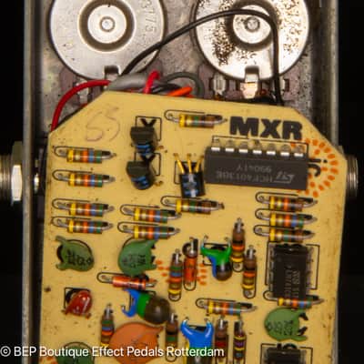 MXR MX-103 Script Blue Box 1975 s/n 305233 Jimmy Page, Rowland S Howard - Birthday Party image 11