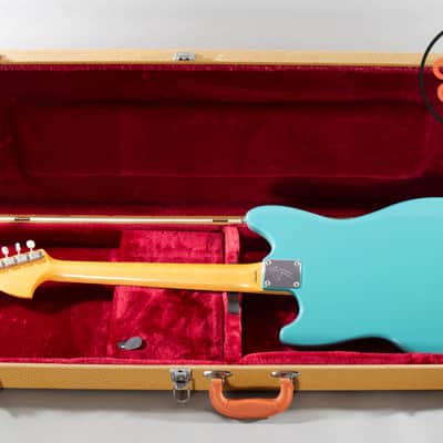 1997 Fender Japan CIJ MG66-66 ’66 Mustang Reissue California Blue w/ Tweed HSC image 6